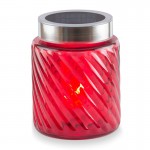 Solarna sveča Vestina Vesta 1000 dni - rdeča